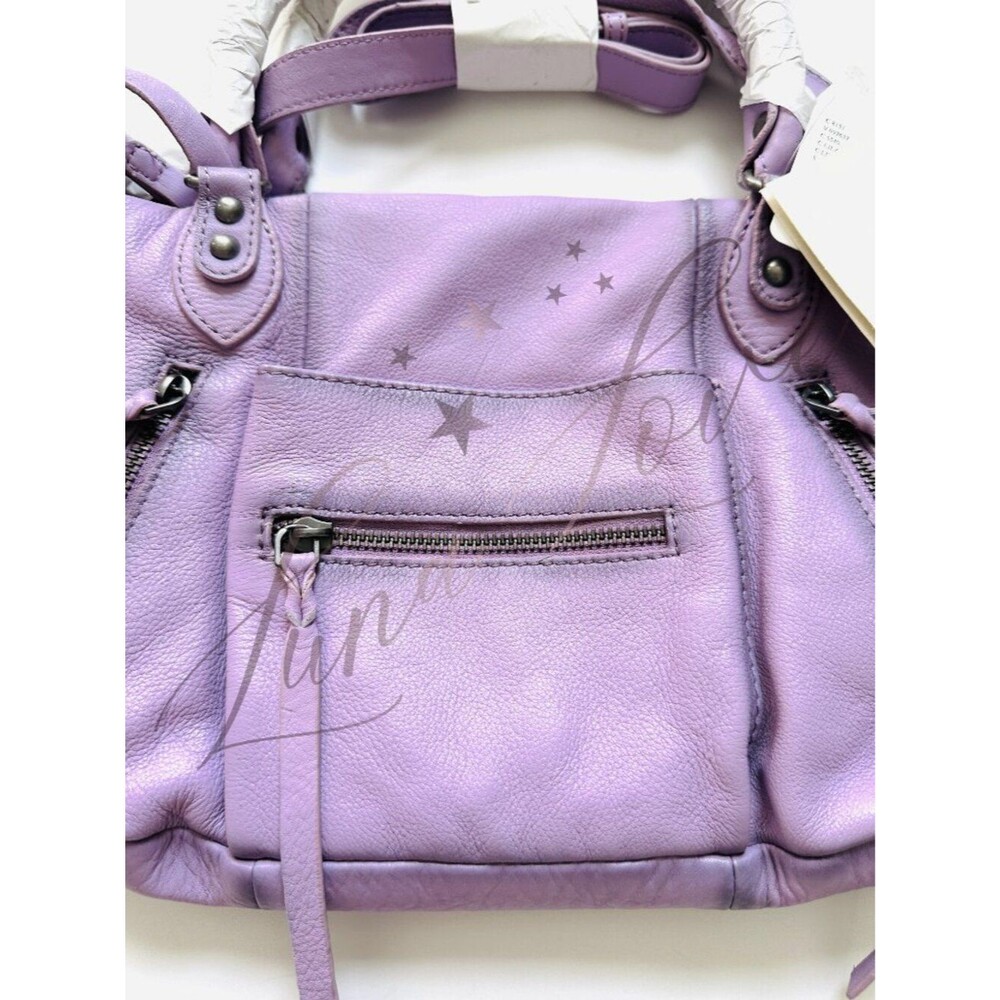 FREE PEOPLE We The Free Baby Emerson Tote Bag In Lilac / Purple NWT 🔥 - Picture 4 of 13